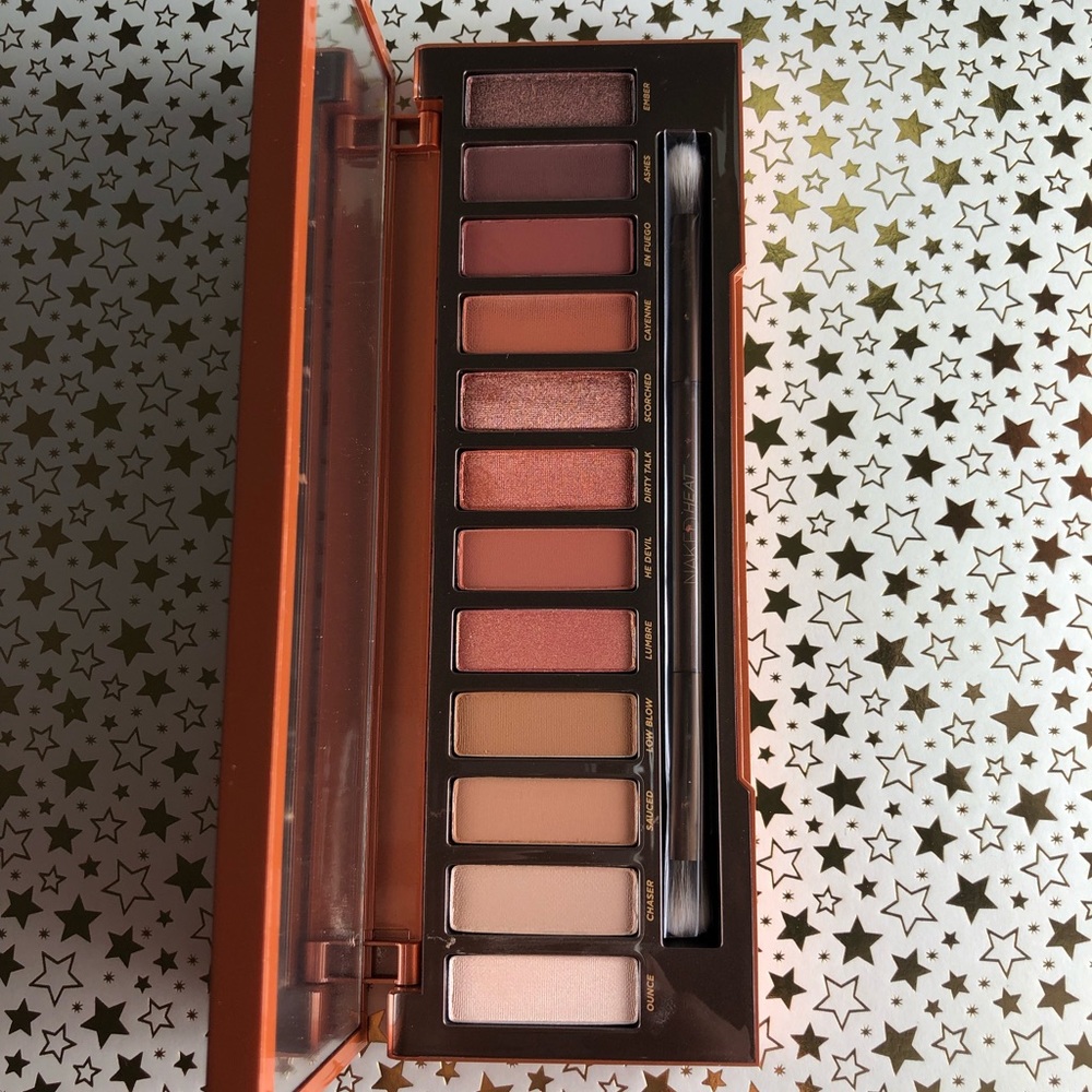 New! Urban Decay Naked Heat Eye Shadow Palette - Picture 2 of 8